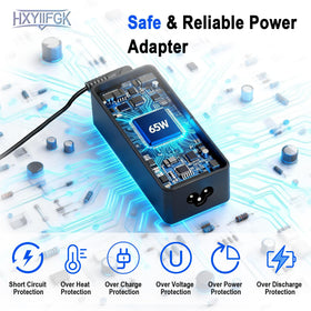 HXYIIFGK Compact travel charger fits in bags for daily use.