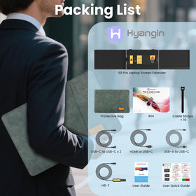 Hyangin S8 Pro U.S.-based brand ensures reliable portable displays for professionals.