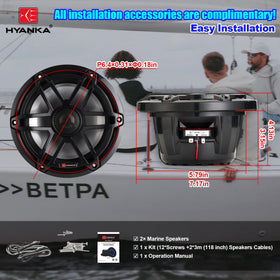 HYANKA MC-65B packaging includes installation kit for easy setup on board.
