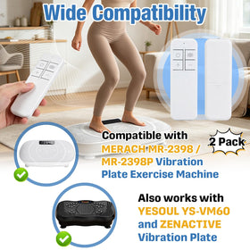 Hyparade remote alongside packaging and instruction insert for clear setup and compatibility notes