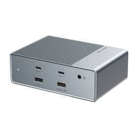 HyperDrive Dock ports enable versatile laptop connectivity for peripherals.