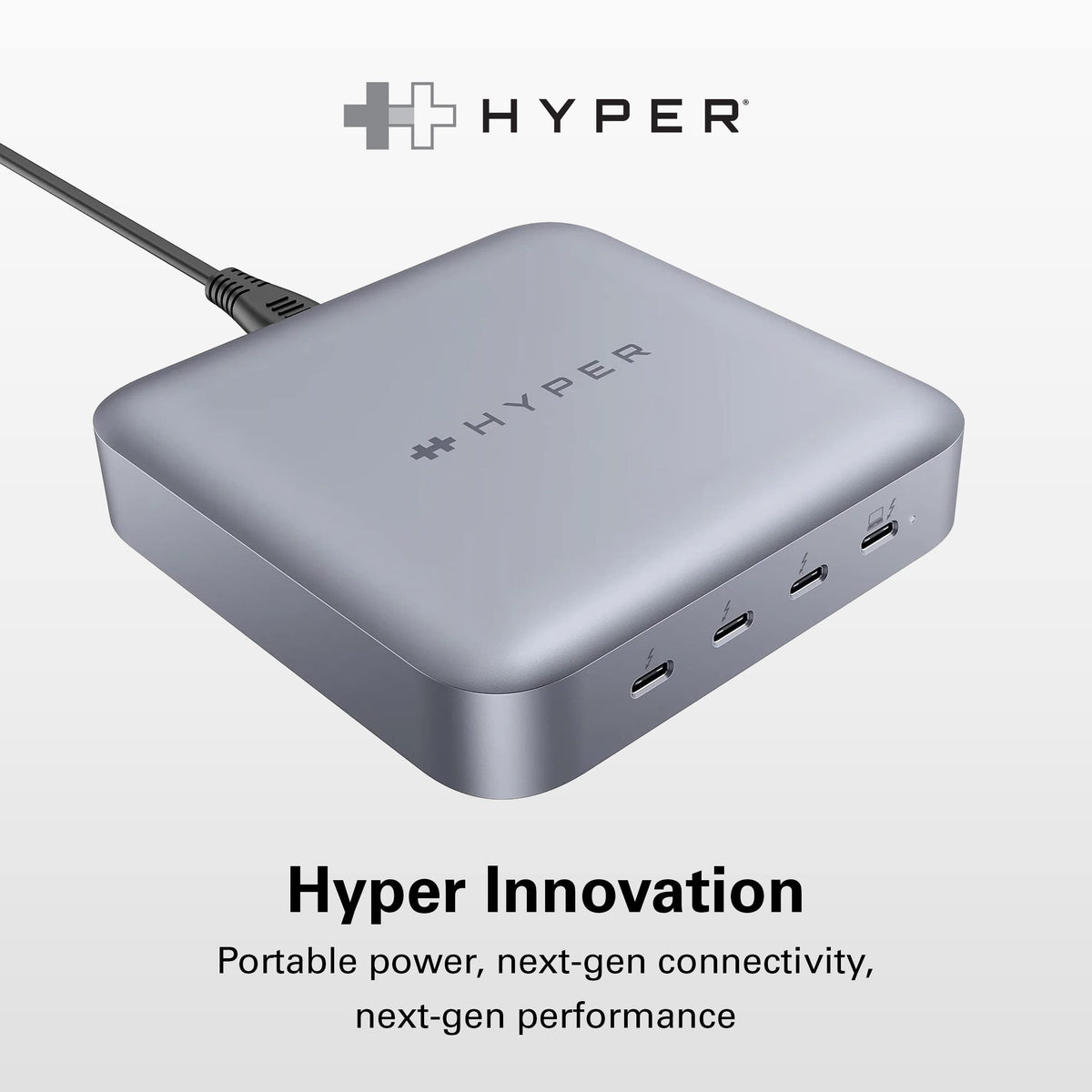 HyperDrive Thunderbolt 4 Hub compact design fits portable creative workflows.
