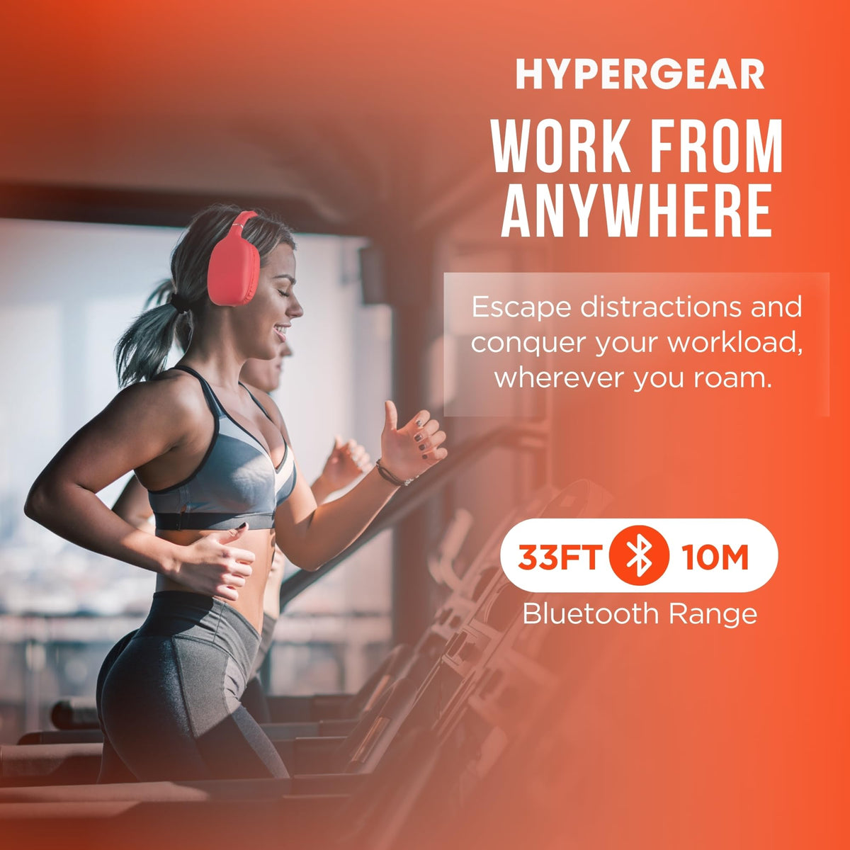 HyperGear noise isolation blocks ambient distractions for immersive audio