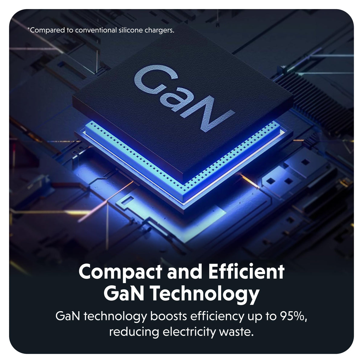 Hyper charger powering a laptop illustrating fast charging capability for work on the go