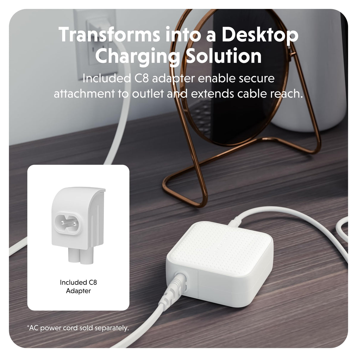 Hyper charger box and quick-start manual highlighting what’s included for out-of-the-box use