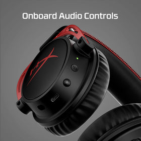 HyperX Cloud Alpha Wireless durable aluminum frame for longevity