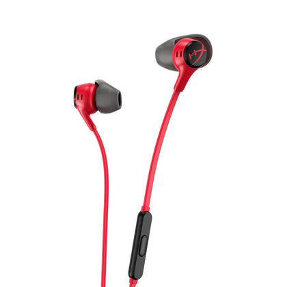 HyperX Cloud Earbuds II with 14mm drivers deliver clear, immersive sound on the go.