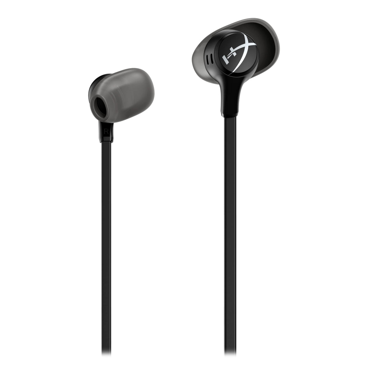 HyperX Cloud Earbuds II include four eartip sizes for a secure, comfortable fit