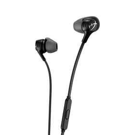 HyperX Cloud Earbuds II front packaging showing product and features for easy identification