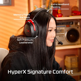 HyperX Cloud III S aluminum frame provides durable travel ready construction