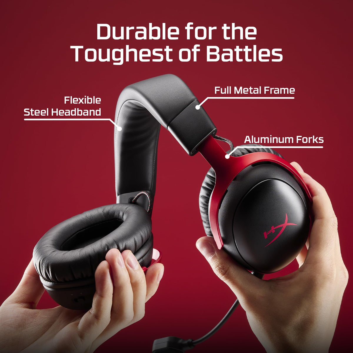 HyperX Cloud III S inline controls simplify volume and mic mute