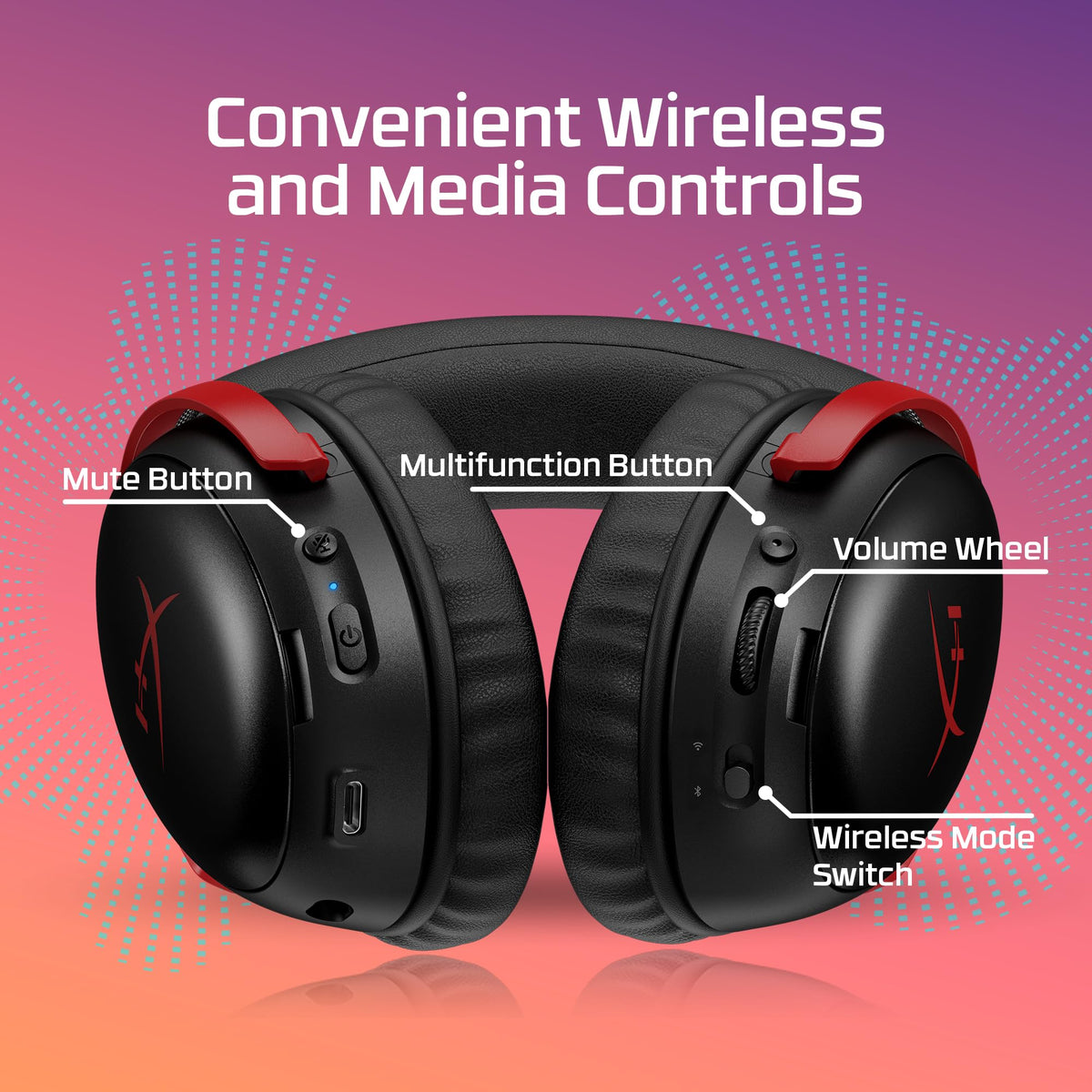 HyperX Cloud III S removable earcup plates customize your look