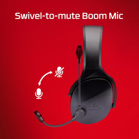 HyperX Cloud Jet breathable mesh earpads and lightweight band stay comfortable