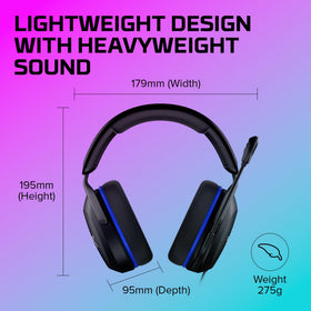 HyperX Cloud Stinger 2 Core 40mm drivers deliver immersive bass for battles.