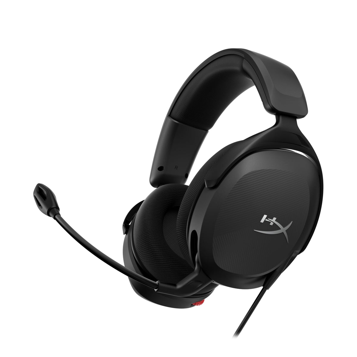 HyperX Cloud Stinger 2 Core front view showing sleek headset, clear branding, and versatile use
