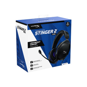 HyperX Cloud Stinger 2 Core PlayStation compatibility for easy setup.