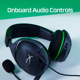 HyperX CloudX Stinger 2 Core box and label emphasizing official Xbox licensing