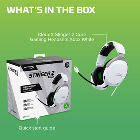HyperX product box and label indicating Official Xbox licensed compatibility