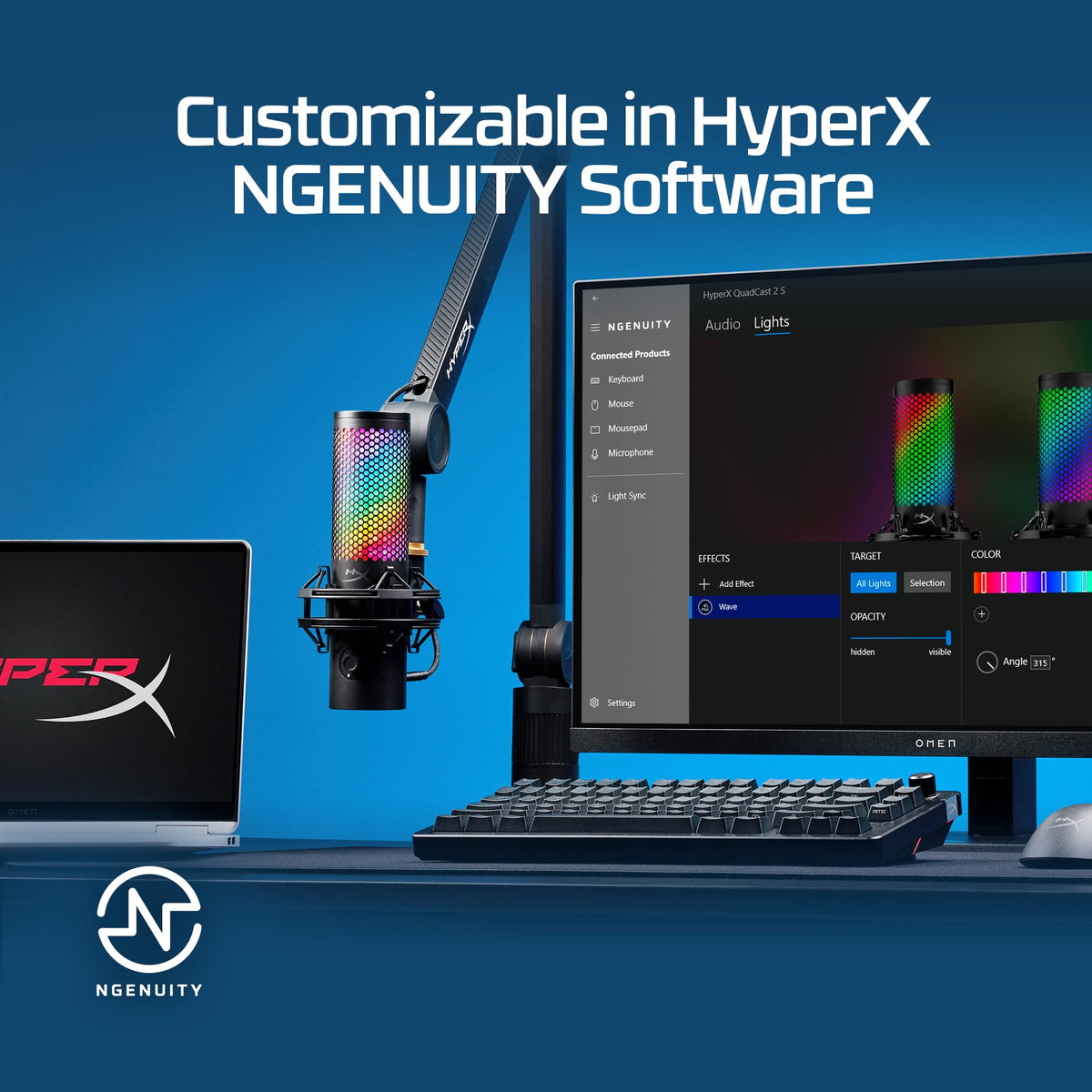 HyperX QuadCast 2 S renewed packaging with tested performance