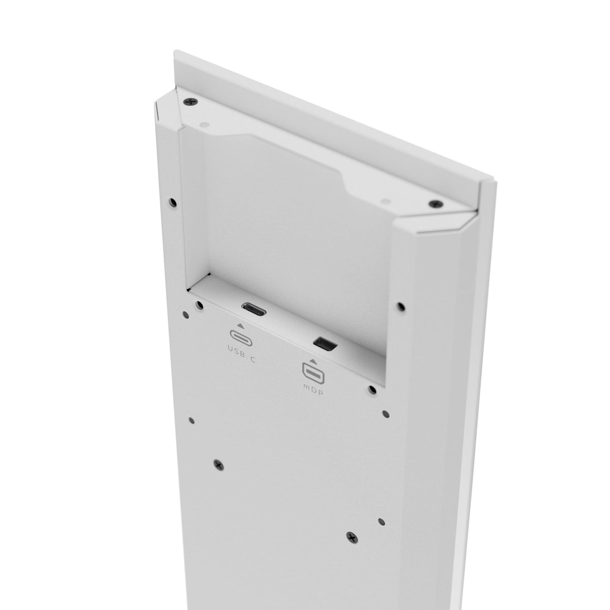 HYTE Y70 glowing panel with brighter display and 43% brightness boost.