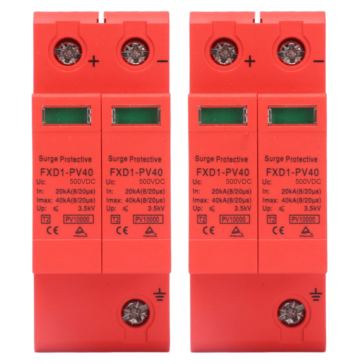Hyuduo 2P protective devices with visual window for quick status checks