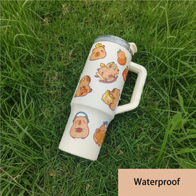 HyukeenMa assortment of capybara stickers arranged as party favors showing versatility and bulk value