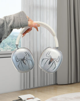 HYZYey Bling rhinestones sparkle on AirPods Max earcups for stylish on-the-go look