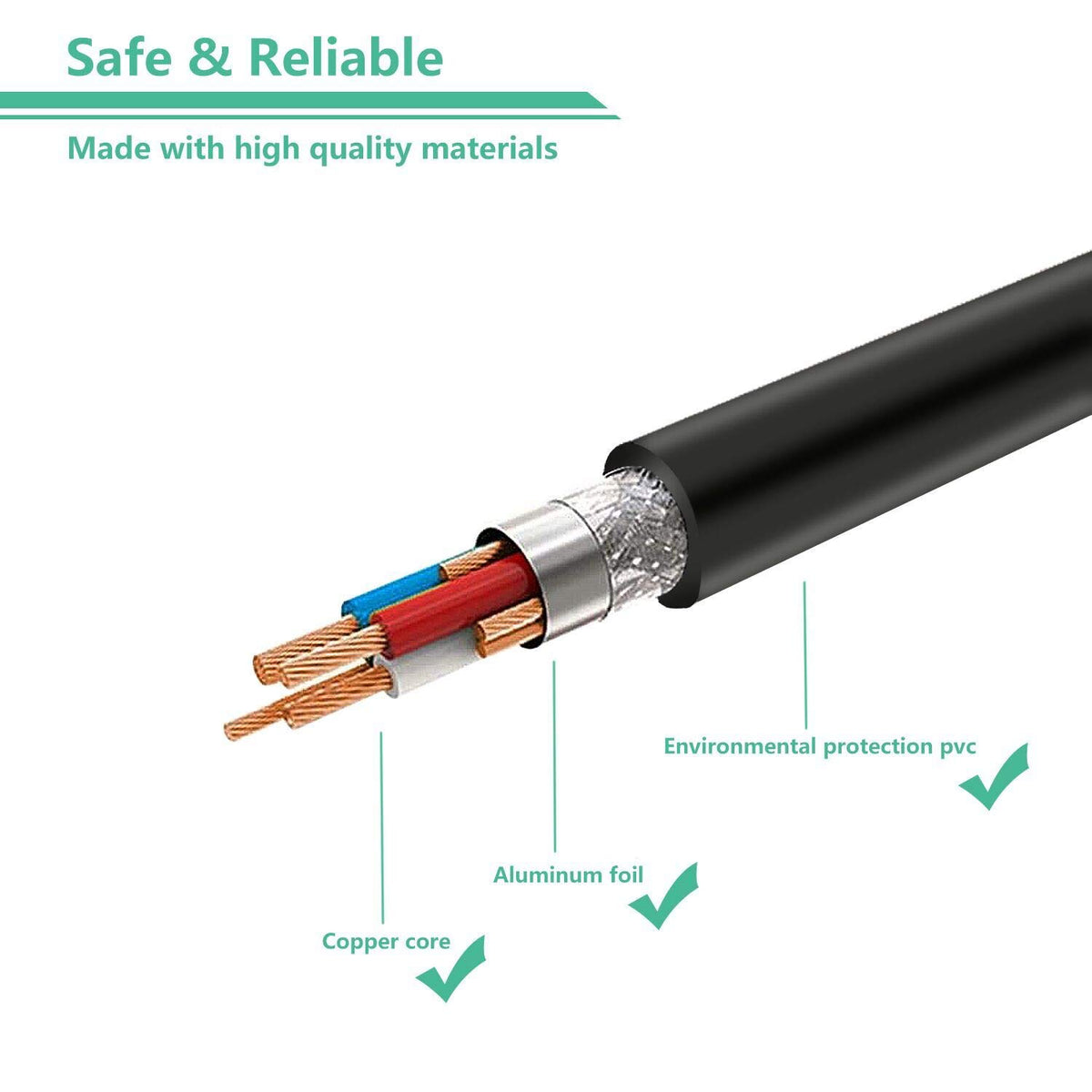 HZPOWEN packaging with adapter and cable highlighting ready-to-use convenience