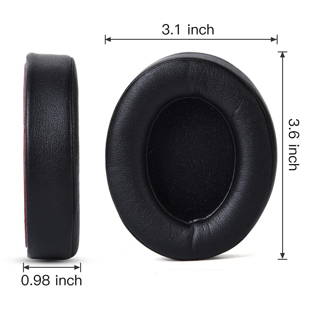 HZTCAM ear pads installed on Beats Studio in use for better noise isolation