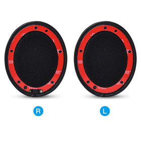 HZTCAM ear pads next to ruler showing size and correct scale for Studio models