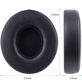 HZTCAM ear pads next to credit card for size comparison helping shoppers confirm fit