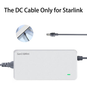 I clean full AC cord laid out to show 16.4 ft length for flexible placement and reach