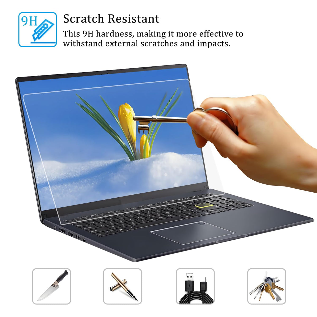 i-Tensodo G14 protector, side view, maintains slim profile without bulk.