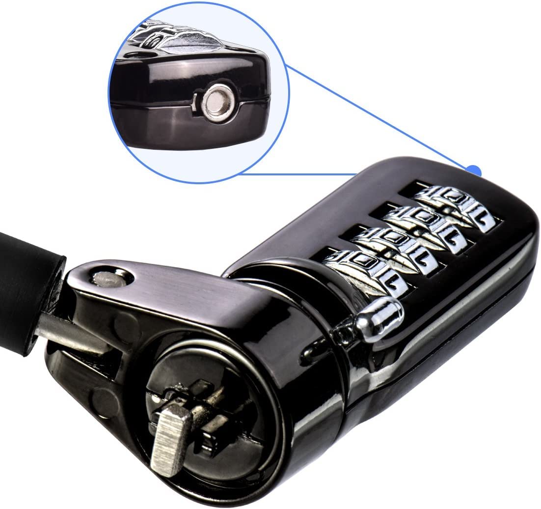 I3C anchor plate mounted on tablet offering a slot for the lock head