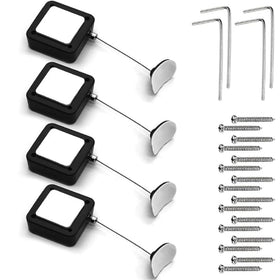 I3C front view of four tether units showing compact design and easy storage