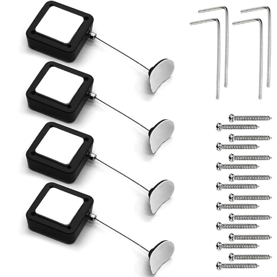 I3C front view of four tether units showing compact design and easy storage