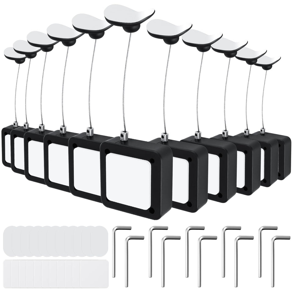 I3C front view of 12-piece retractable tether pack showing organized protection