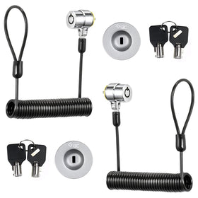 I3C laptop cable lock with anchor plate attached for secure anchoring.