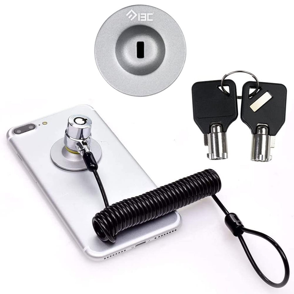 I3C anchor plate secures tablets securely when using the laptop cable lock.
