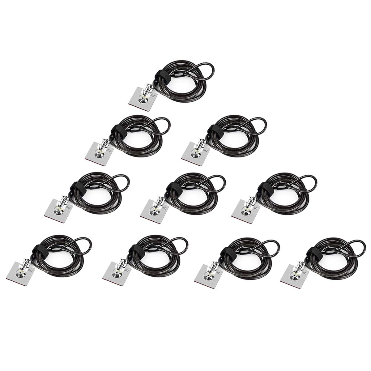 I3C laptop cable lock head with 360-degree rotation for flexible securing.