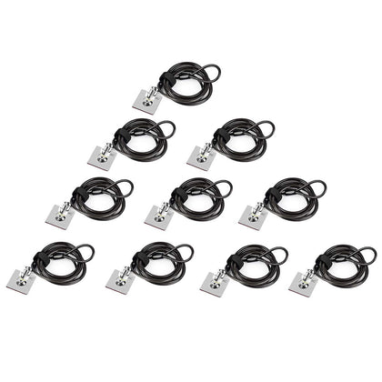 I3C laptop cable lock head with 360-degree rotation for flexible securing.