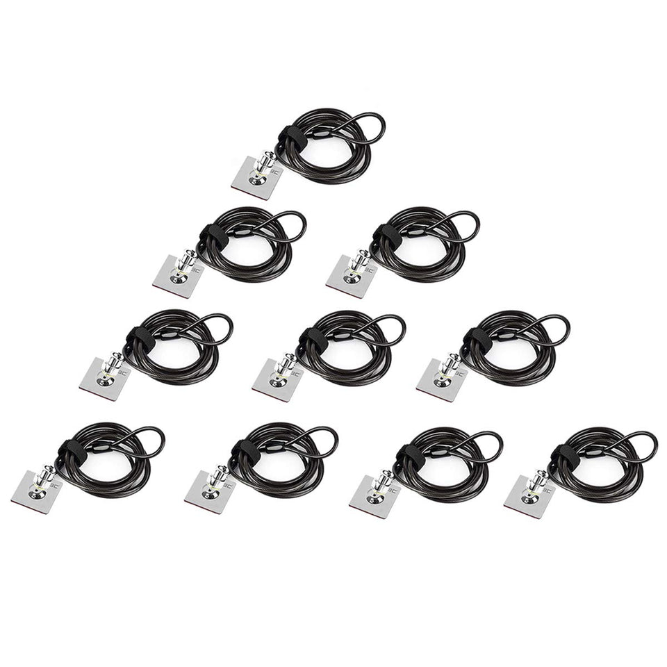 I3C laptop cable lock head with 360-degree rotation for flexible securing.