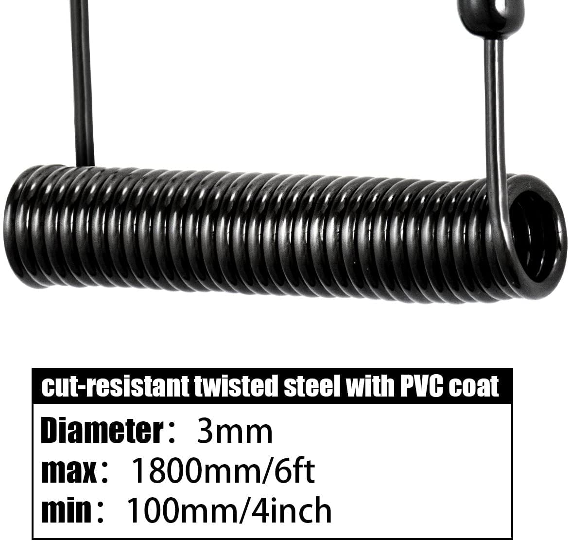 I3C self-coiling cable design saves space and neatens the setup.