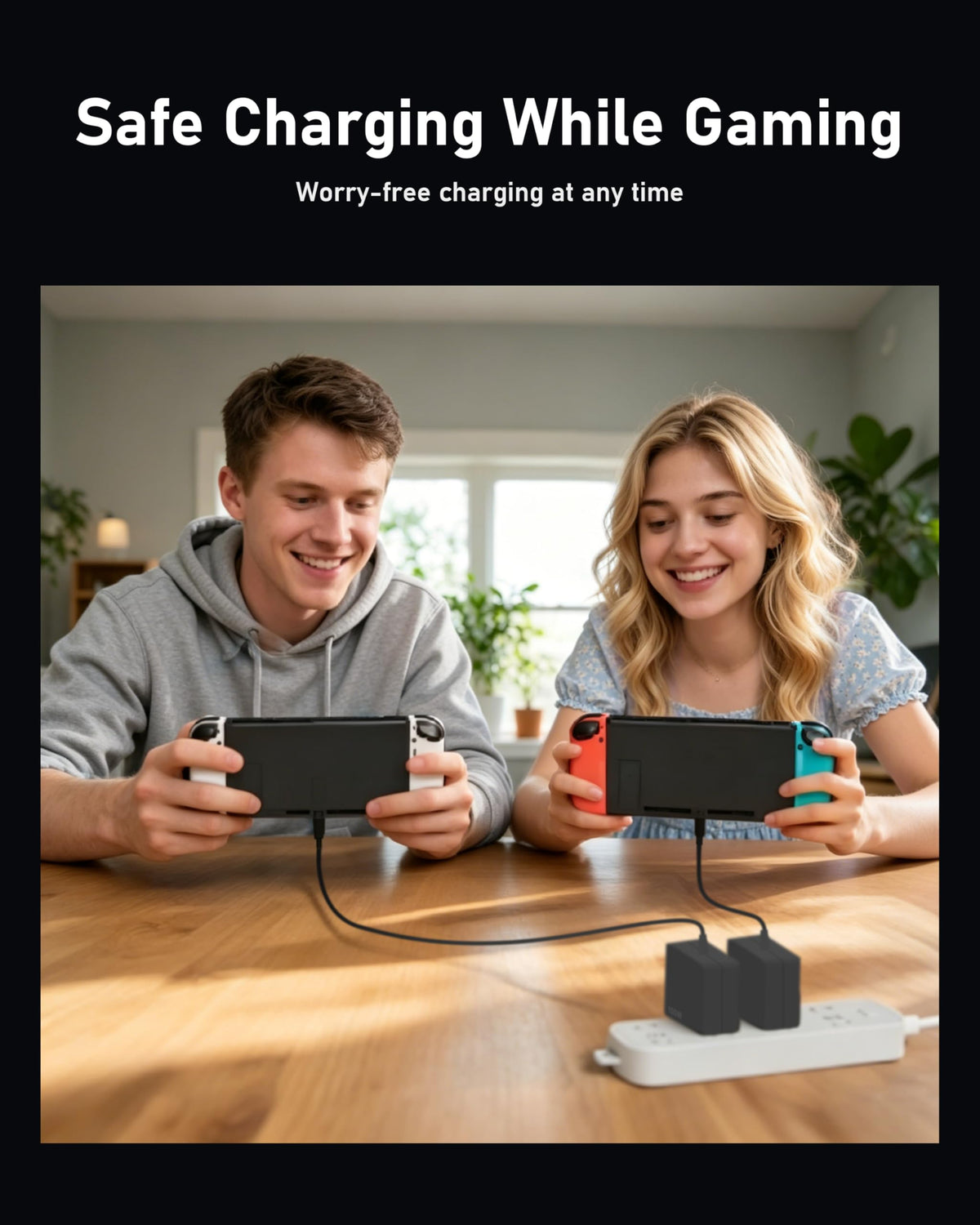 IBATTS lifestyle shot showing portable gaming setup