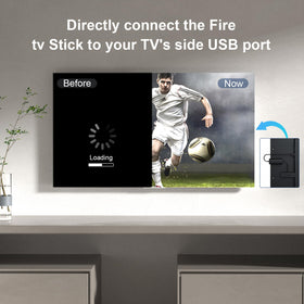 IBERLS adapter compatible with Fire TV Sticks, Roku micro USB models, Chromecast