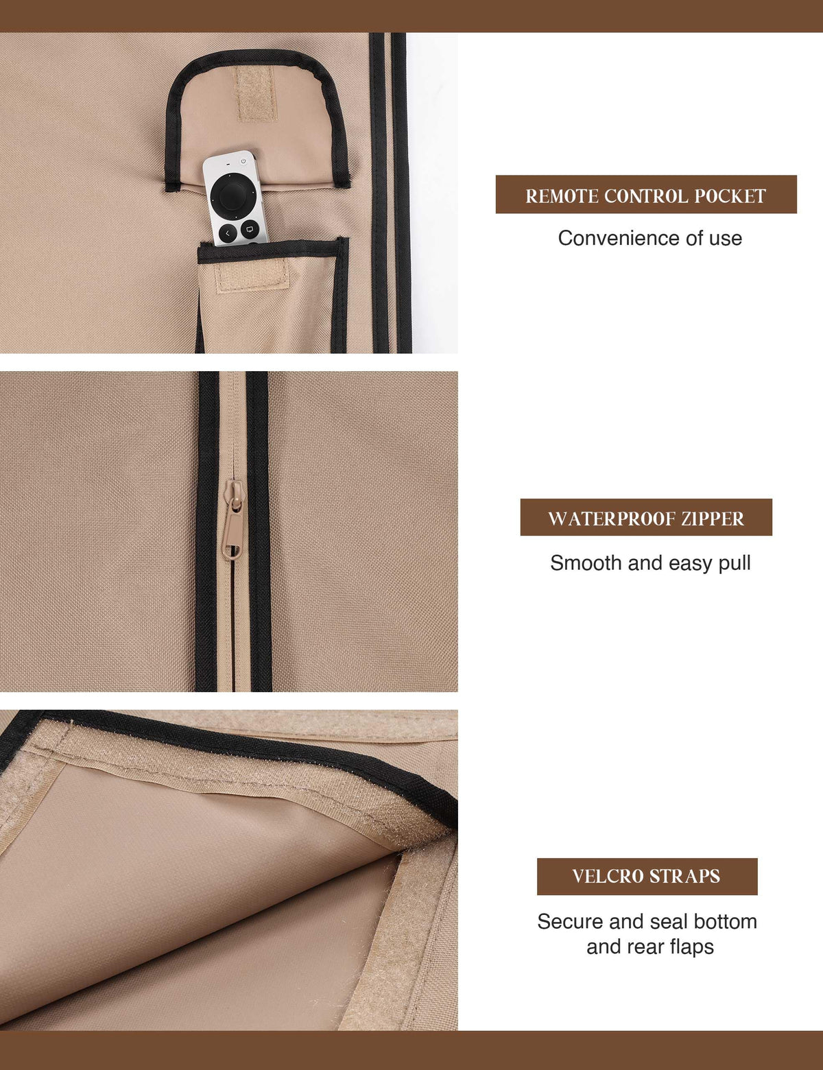 iBirdie heavy-duty material withstands sun, rain, and wind for long-lasting use