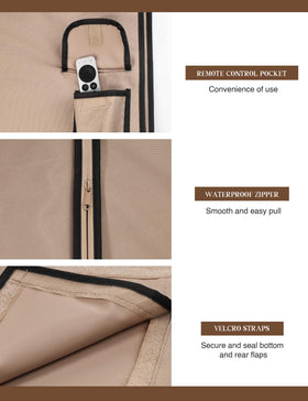 iBirdie heavy-duty material withstands sun, rain, and wind for long-lasting use