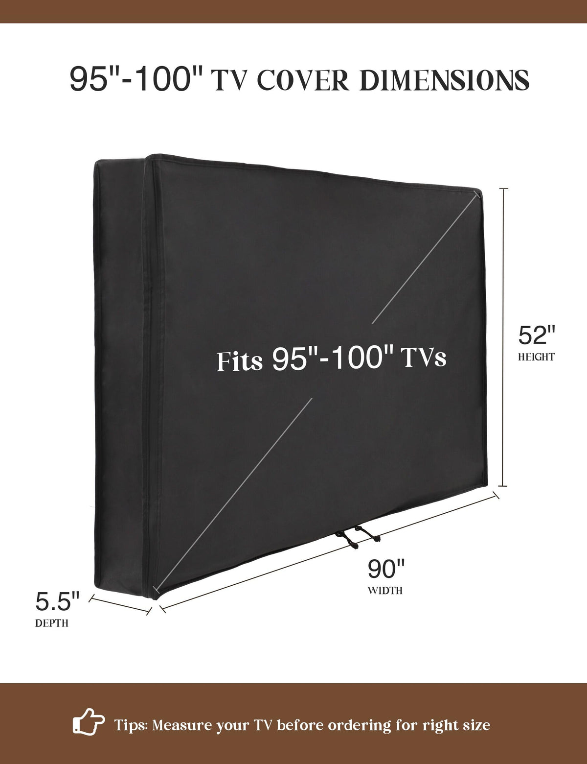 iBirdie cover zipper detail enabling quick access without removing the full cover.