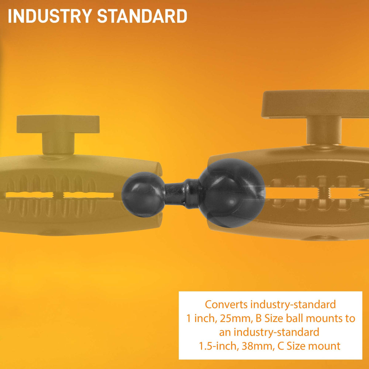 iBOLT composite extension arm body offers durable support in various environments.