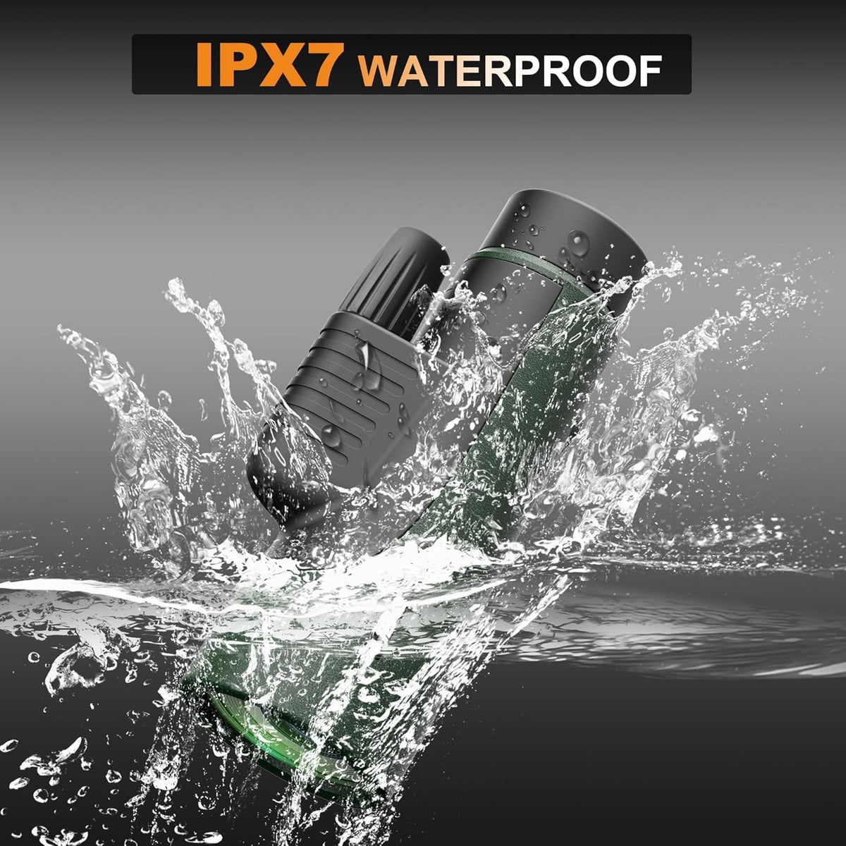 IBQ UHD monocular with BAK4 prism for bright, clear distant views